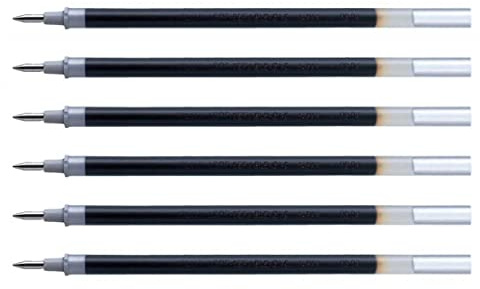 PILOT 6 x Nachfülltinte für G-1 0,5/G-1 Grip 0,5 mm, Rot