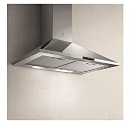 Elica campana de pared decorativa 60cm 68db 395m3/h acero inoxidable prf0091761b