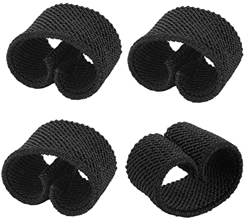 Elastische Gürtelhalter für Dienstgürtel, 4 Stück Rucksackgurt Halter Gürtel bleiben Schleifen Taktische Gürtelhalter Halter Band für 1,5 Breite Gürtel/Riemen