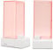 YUYTE Cotton Pad Dispenser, Automatic Cotton Pad Holder, Square Press Out Holder for Makeup Removers Pad Cosmetic Cotton, Automatic Cotton Pad Dispenser for Lint Nail Wipes
