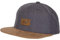 Reell Suede Snapback Cap (OS, Heather Charcoal)