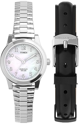 Timex Essex Ave TWG063500 Armbanduhr, für Damen, 25 mm, Edelstahlband