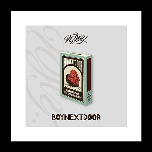 BOYNEXTDOOR WHY 1st EP Album Weverse Album Version Out box+Answer book+MV photocard+QR card+Tracking Sealed