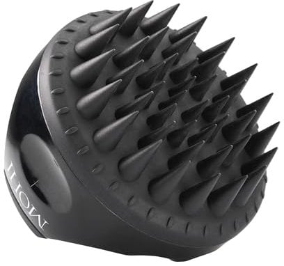 Max Pro MOHI Kopfhautmassagebürste | Kopfhautbürste für gesundes Haarwachstum | Peelingbürste für Reinigung & Entspannung | Für nasse & trockene Anwendung