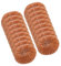 HOMESHOPA Copper Scouring Pad, 18 Pack Copper Coated Spiral Scrubber Scourer, Long Lasting Scourer for Cleaning Dirt, Grease & Grime, Pan Scourer, Heavy Duty Kitchen Pots Pans Scrubber