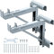 Colinktool Ladder Jacks,Short Body Ladder Jacks-2Pack, Siliver