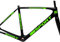 DualColorStampe Set 15 Adesivi Stickers Decal Telaio Bici Bicicletta adesivi telaio MTB Universale Protezione COD. B0169 (VERDE FLUORESCENTE)