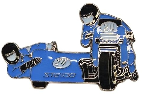 Pin für Steido Renngespann, pin für steido renngespann, sidecar, side car, Anstecker, anstecker, Anstecknadel, Motorrad, Motorradpin, Motorradanstecker, Motorradanstecknadel