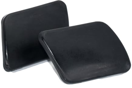 GADSJI 2 Stück links rechts vorne Stoßstange Scheinwerfer Scheinwerferwaschanlage Sprühdüse Jet-Abdeckkappe, for VW, for Golf IV Mk4 1997–2006 Blenden für vordere Lampenklappe
