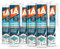 1A Sanitär Silikon für Bewegungs-, Dehnungs- und Anschlussfugen, pergamon, 6x 310 ml