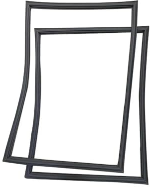 ZMYOZDO per la Striscia di Tenuta della Porta del Frigorifero per Haier BCD-186KB Guarnizione in Gomma Magnetica 50×72 cm 50×65 cm(1 Set -Seal Strip)