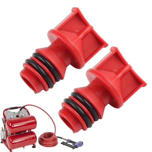 Air Compressor Oil Caps - Air Compressor Oil Filling Cap, Replacement Male Thread Breathing Nozzle | 6 Pieces, 17mm Lightweight Air Pump Accessories