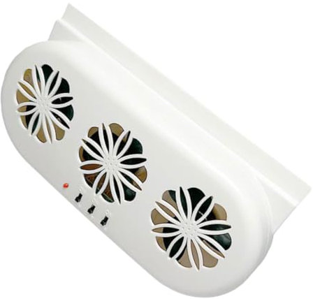 NIYANGLE Ventilador De Coche Aire Acondicionado Con Energía Solar Ventilador Enfriador De Coche Escape De Ventilación De Enfriamiento Enfriador Solar Para Auto Abs
