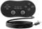 REY Mando Classic Controller para Nintendo Wii/Wii U/Wii Mini, Color Negro, Mando Clásico, Gamepad