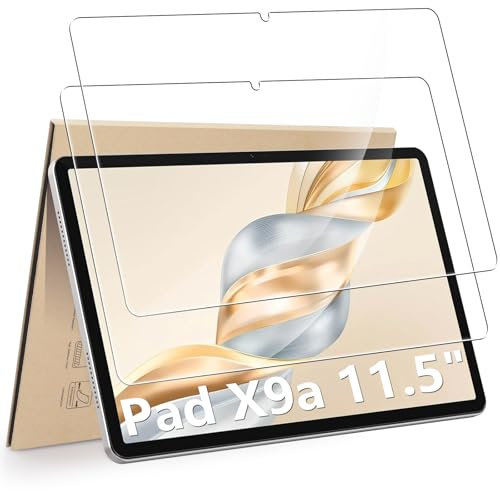 Hianjoo 2-Stück Schutzfolie Kompatibel für Huawei Honor Pad X9a / X9 / X8 Pro 11,5 Zoll, Displayschutz Kompatibel für Huawei Honor Pad X9a/X9/X8 Pro 11.5'', Anti-Kratzer, Bläschenfrei, 9H Härte