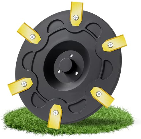 O OLAX 6 Stück Messerteller, Mähroboter Messerscheibe für Segway Navimow i105E, i108E und i110E, Rasenroboter Zubehör mit 6 Schrauben