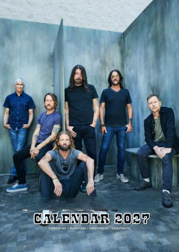 F Fighters American Rock Band Kalender 2027 A3 (MPRA)