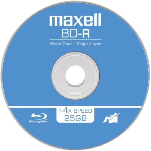 Maxell BD-R Blu-Ray Rohlinge