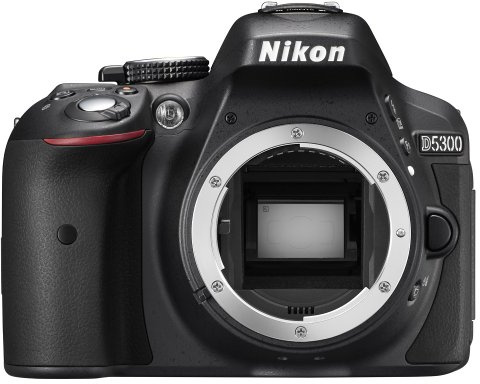 Nikon D5300 Digital SLR Camera Body Only - Grey (24.2 MP) 3.2 inch LCD