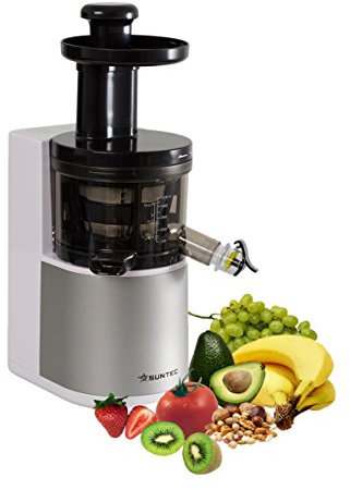 Home Essentials 28120 Slow Juicer-JUICE-8120 pro-lento, de baja velocidad-Tecnología = nutrientes preservar, 1L envase de jugo, tranquilo, fácil de limpiar
