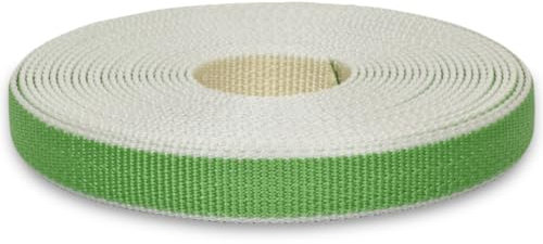 Corderie Italiane 006041832 Cintino per tapparelle, Colore Beige/Verde Chiaro, in Polipropilene, 22 mm, 5,5 mt