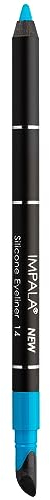 Impala - Wasserfester Gel-Eyeliner mit Silikon | Definierte Linie oder Verschwommener Effekt | Cremig Weiche Textur | Intensive, Lang Haltende und Wasserfeste Farbe | 14 Matt Hellblau