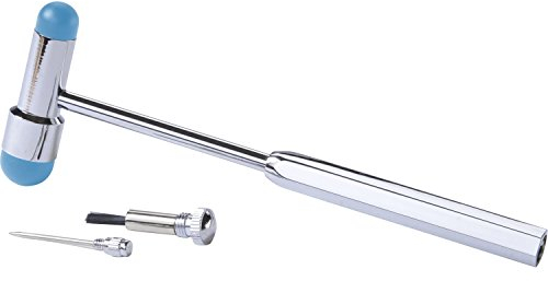 Reflexhammer nach Buck mit Pinsel und Nadel, Diagnostik der Reflexe von Muskel, Sehne und Haut