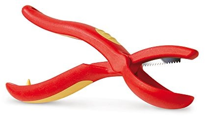 Snips, Tijeras, Cortador Castañas 19,5 x 3 cm, Abridor Castañas con Hoja de Acero Inoxidable, Pinzas Castañas 100% Made in Italy, 0% BPA y sin ftalatos
