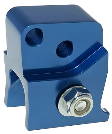 Höherlegungssatz CNC 2-Loch blau für Peugeot liegend