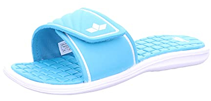 Lico Malediven, Women’s Beach & Pool Shoes, Turquoise (Tuerkis/weiss), 6.5 UK (40 EU)