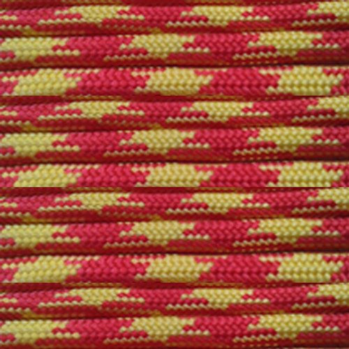Paracord Planet 7-strand 4 mm Paracord aufreihmaterialien Kordel (Auswahl von über 250 Farben.) wählen Sie aus 50, 100, 250 Fuß Längen, USMC Camo, 25 Feet