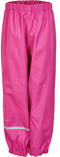 Celavi Unisex Kinder Regen-hose, Rosa, 130 cm