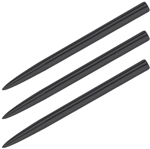 Unicorn Replacement Steel Dart Points | Standard Length 34.9 mm | Black | 3 per Pack