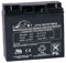 Leoch Batteria, Piombo, Agm, 12 V 18 Ah Compatibile con Fiamm: FG21803 con Yuasa: NP17-12