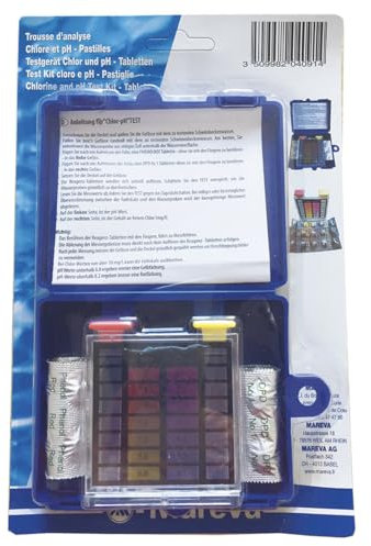 MAREVA Tablet DPD - pH- und Chloranalyse-Kit