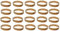 SkinStar Bindungshalter Ski-Stoppergummis Bindungs Gummi - 20er Pack