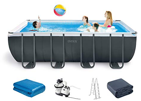vidaXL Intex Ultra XTR Frame Pool-Set Rechteckig 549 x 274 x 132 cm 26356GN
