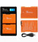Vemico EN-EL14 EN-EL14a Chargeur de Batterie Kit 2x1500mAh Batterie de Remplacement avec Chargeur LCD de Type C pour D5100/D5300/D5500/D3100/D5600/D3200 /D3300/D5200/P7000/P7100/P7700/P7800
