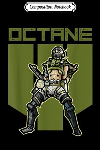 Composition Notebook: Apex of Legends Gift Video Gamer Octane Journal/Notebook Blank Lined Ruled 6x9 100 Pages