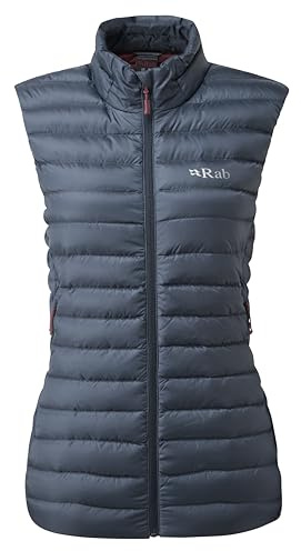 Rab Women's Microlight Down Vest | Insulated, Lightweight Gilet, for Hiking, Trekking, & Skiing