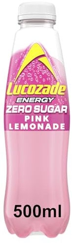 Lucozade Energy Zero Sugar Drink 500ml (Pack of 12)