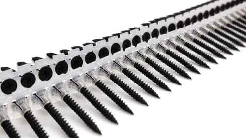 Adunox Schnellbauschrauben Magaziniert Feingewinde Verschiedene Größen Gewinde Feingewinde, Abmessung 3,5 mm x 25 mm