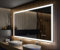Artforma Badspiegel mit Beleuchtung - Led Spiegel Bad - 120x80 - Badezimmerspiegel Nach Maß - auf Individuelle Bestellung Gefertigt - Modernes Design - Ohne Rahmen