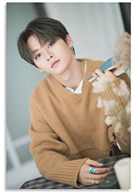 SKZ Stray Kids Lee Know Korean Singer Dancer Poster (4) Poster Malerei Leinwand Wandkunst Wohnzimmer Poster Gemälde 30 x 45 cm