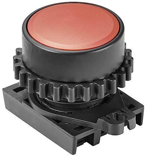 TRU Components TC-10343984 S3PR-P1R Drucktaster Knopf Rot