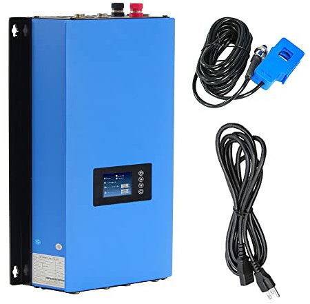 1000W Grid Tie Inverter di Potenza a Turbina Eolica con Limitatore, Generatore Eolico Inverter a Onda Sinusoidale Pura per Caricabatterie per Sistema DC22-66V auf 220/230 VAC