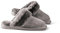 Fellhof Lammfell Pantoffel KOMFORT für Damen grau Gr. 36