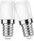 Eastiya E14 LED Kühlschranklampe, E14 LED Lampe 1.5W Ersatz für 15W Halogenlampen, Warmweiß 3000K, 150LM, Nicht Dimmbar, LED Kühlschrankbirne für Kühlschrank, Nähmaschine, Salzlampe, 2er Set