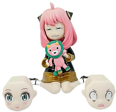 EyLuL 11cm mit Anime SPY×Family Figur Anya Forger Action Figur für Geburtstagsgeschenk