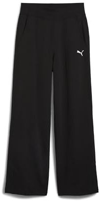 PUMA Damen Her High Waist Straight Leg Pants FL Strickhose